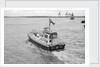 The Trinity House 'Vagabond' leaving Harwich Pier, 1986 by unknown