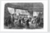 Unloading tea ships in the East India docks by unknown