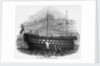 The hulk 'Warrior' (1781) anchored off Woolwich by unknown