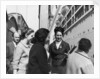 Passengers for the 'Oronsay' at Tilbury by unknown