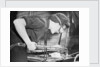 A WREN using an acetylene welder by unknown