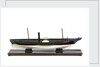 Paddle steamer, starboard broadside by unknown
