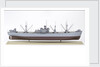 'A J Cassatt', starboard broadside by John R. Haynes