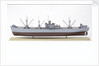 'A J Cassatt', port broadside by John R. Haynes