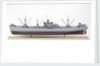 'A J Cassatt', port broadside by John R. Haynes