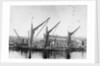 Barges at Bow Creek by unknown