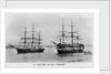 Detail of the repair to the main mast of 'Rover' (1832), an 18-gun ship sloop by unknown