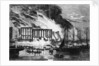 The Tooley Street fire by Illustrated London News