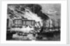 The Tooley Street fire by Illustrated London News