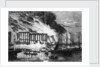 The Tooley Street fire by Illustrated London News