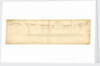 Lines & Profile plan for 'Garland' (1800) by Unknown
