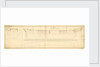 Lines & Profile plan for 'Garland' (1800) by Unknown