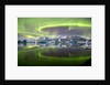 Aurora Over a Glacier Lagoon by James Woodend