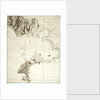 Plan of the harbour, fort, town and environs of Fort Royal in Martinique by William Booth