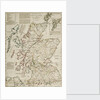 A commercial map of Scotland with the roads, stages and distances by J. Knox