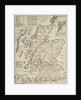 A commercial map of Scotland with the roads, stages and distances by J. Knox