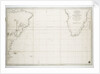 Chart of the Atlantic Ocean south of the Equator, 1785 by Deposito Hidrografico