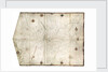 Portulan chart constructed by William Borough showing the sea area of the North Sea and Baltic, from the east coast of England to the head of the Gulf of Sweden, circa 1580 by William Borough