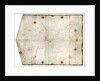 Portulan chart constructed by William Borough showing the sea area of the North Sea and Baltic, from the east coast of England to the head of the Gulf of Sweden, circa 1580 by William Borough