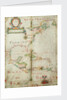 Chart of the western Atlantic, 1678 by Joel Gascoyne