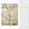 Chart of the western Atlantic, 1678 by Joel Gascoyne