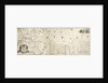 Chart of the North Sea by Cornelius Martin Wohlers
