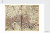 Map of Islington, Westminster, City and Southwark by John Rocque