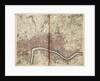 Map of Islington, Westminster, City and Southwark by John Rocque