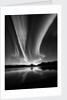 Black and White Aurora by Kolbein Svensson