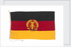 National flag of the German Democratic Republic (1959-1990) by unknown