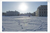National Maritime Museum and Queen's House after heavy snowfall by National Maritime Museum