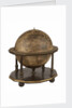 Terrestrial table globe by unknown