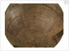 Terrestrial table globe by unknown