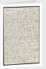 Letter from Lady Jane Franklin to her husband Sir John Franklin dated 30 March 1853 by Lady Jane Franklin