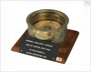 A magnetic dry-card compass of a type patented by Henry Jennings in 1818 (no. 4259) by Jennings and Company