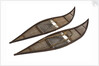 Pair of snow shoes by unknown