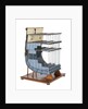 Half midship section model of HMS 'Warrior' (1860) by unknown