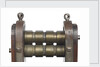 Metal bar rolling and branding machine by unknown