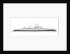 Warship; Cruiser, Guided missile by unknown