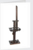 Mast with platform and topmast by unknown