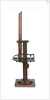 Mast with platform and topmast by unknown