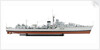 Destroyer HMS 'Vigo' by Norman Peters
