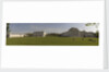 Panoramic view of National Maritime Museum, Queen's House and the Royal Observatory (ROG), with visitors on lawns by National Maritime Museum