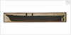 Half block design model of HMS 'Warrior' (1860), scale 1:48 by unknown