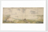 The Prospect of the Towne of St Hillary and Castles Taken from the Land by Bernhard de Gomme