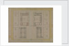 Thomas Ripley's plan of Queen Mary Block, Greenwich Hospital by Thomas Ripley