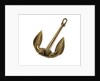 Stockless anchor by unknown