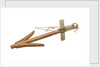 Anchor model - wooden killick - Greek/Roman by unknown