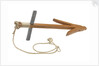 Anchor model - wooden killick - Greek/Roman by unknown