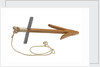 Anchor model - wooden killick - Greek/Roman by unknown